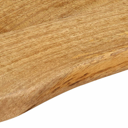 Tampo de mesa c/ borda viva 180x40x2,5 cm mangueira maciça