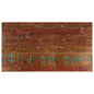 Tampo de mesa retangular 110x60x3,8cm madeira recuperada maciça