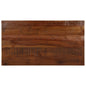 Tampo de mesa retangular 120x50x3,8cm madeira recuperada maciça