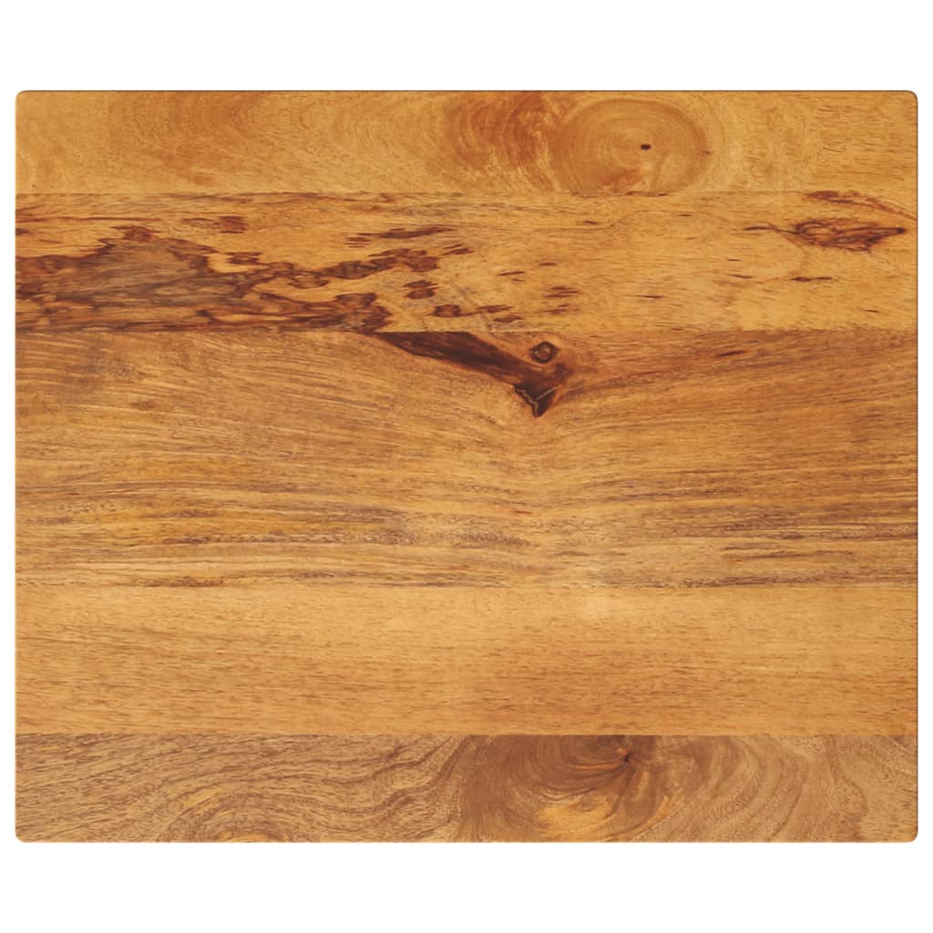 Tampo de mesa retangular 60x50x3,8 cm mangueira maciça