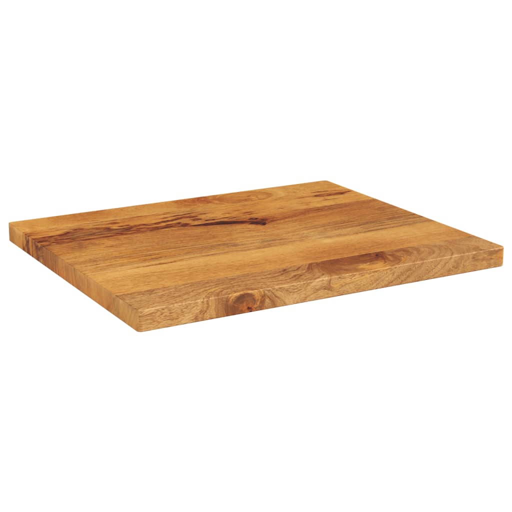 Tampo de mesa retangular 60x50x3,8 cm mangueira maciça