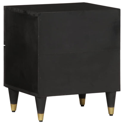 Mesa de cabeceira 40x33x46 cm madeira de mangueira maciça