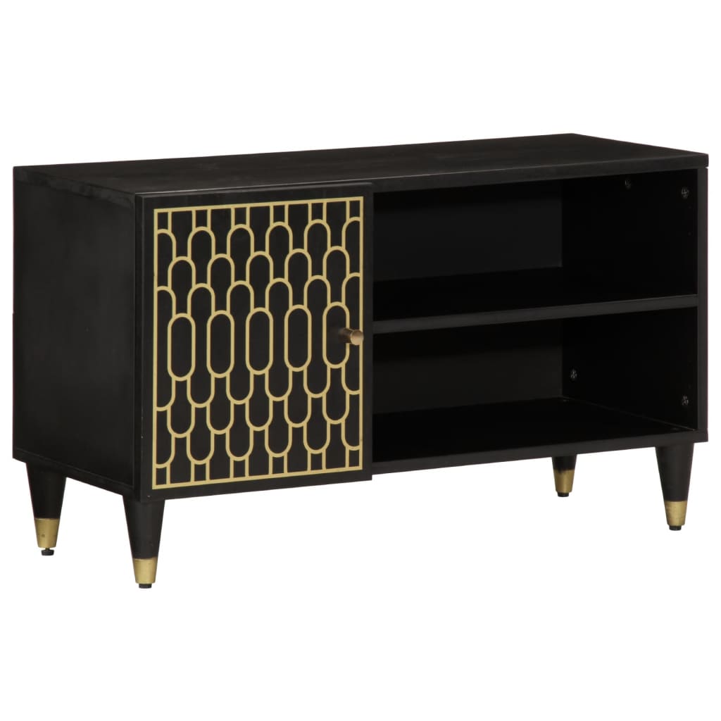 Móvel de TV madeira de mangueira maciça