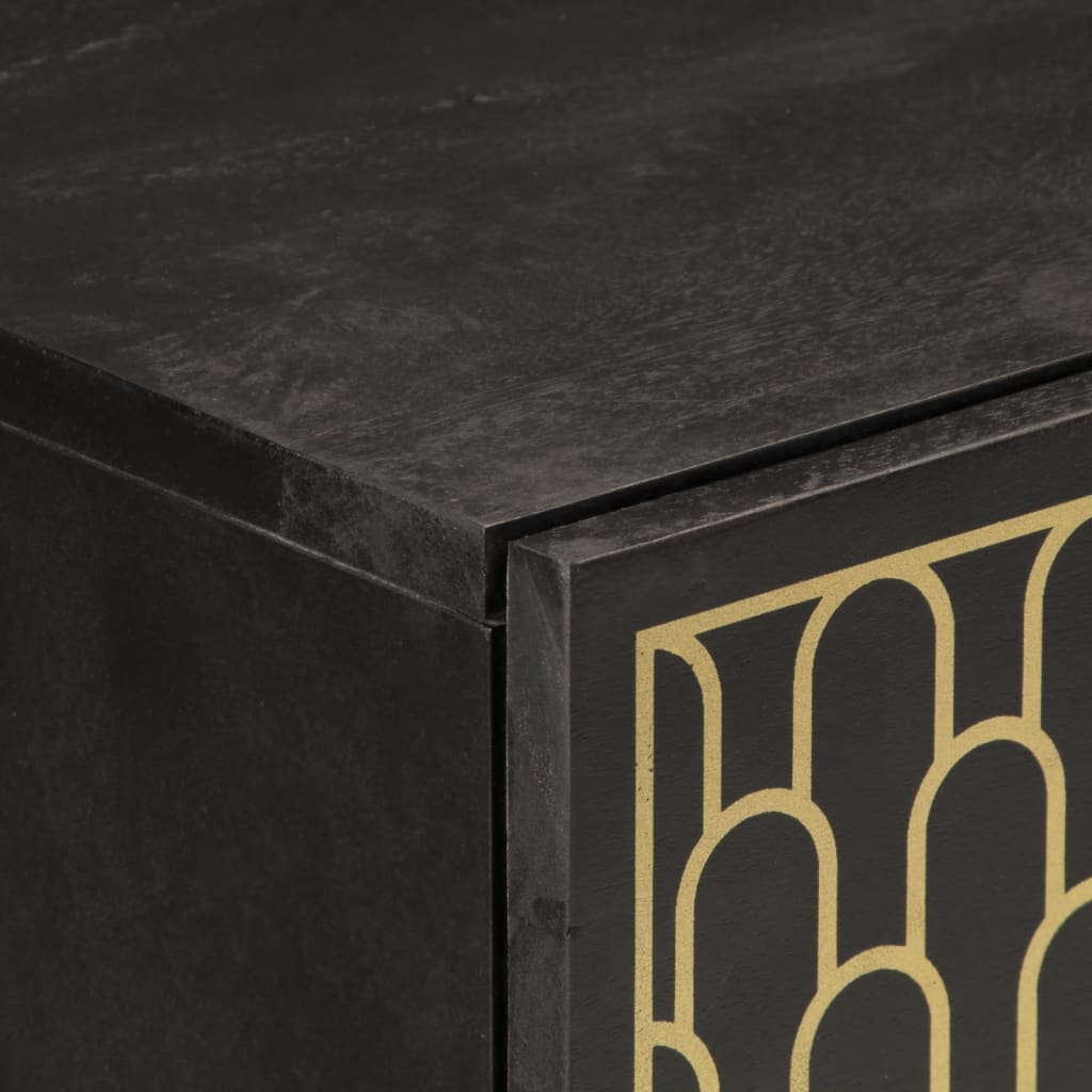 Móvel de apoio 80x33x75 cm madeira de mangueira maciça