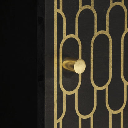 Móvel de apoio 80x33x75 cm madeira de mangueira maciça