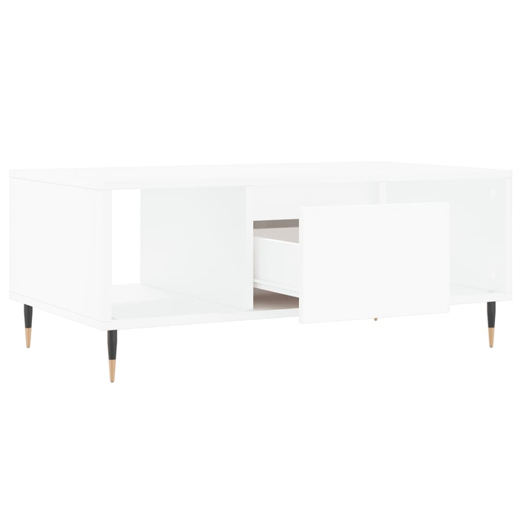 Mesa de centro 90x50x36,5 cm derivados de madeira branco