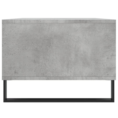 Mesa de centro 90x50x36,5 cm derivados madeira cinzento cimento