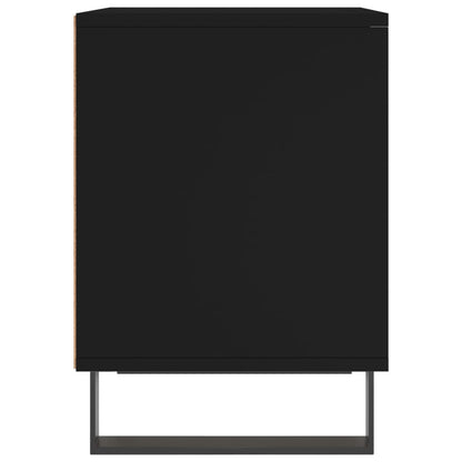 Mesas de cabeceira 2pcs 40x35x50 cm derivados de madeira preto