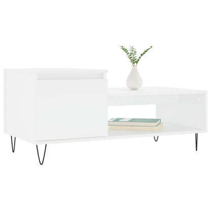 Mesa de centro 100x50x45 cm derivados de madeira branco