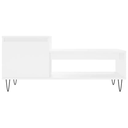 Mesa de centro 100x50x45 cm derivados de madeira branco