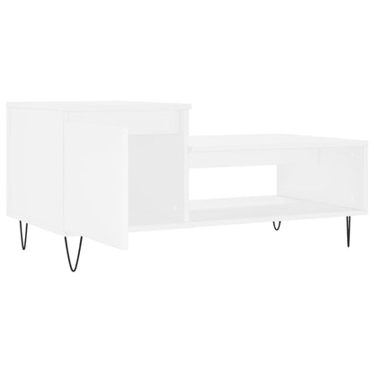 Mesa de centro 100x50x45 cm derivados de madeira branco
