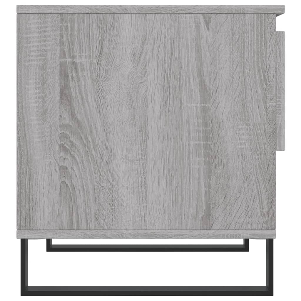 Mesas de centro 2 pcs 50x46x50cm deriv. madeira cinzento sonoma
