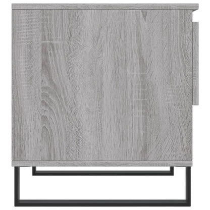 Mesas de centro 2 pcs 50x46x50cm deriv. madeira cinzento sonoma