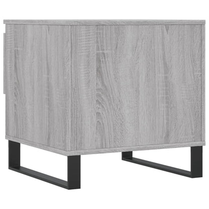 Mesas de centro 2 pcs 50x46x50cm deriv. madeira cinzento sonoma