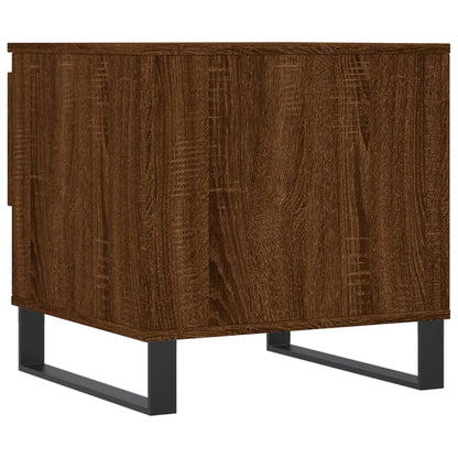 Mesas centro 2 pcs 50x46x50 cm deriv. madeira carvalho castanho