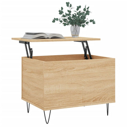Mesa de centro 60x44,5x45 cm derivados madeira carvalho sonoma