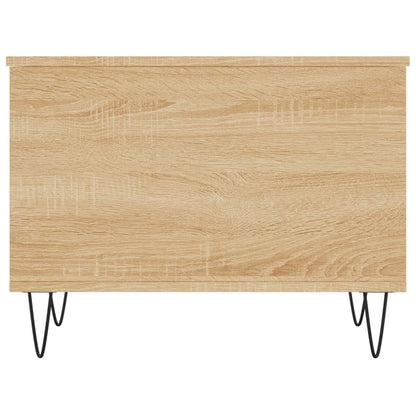 Mesa de centro 60x44,5x45 cm derivados madeira carvalho sonoma