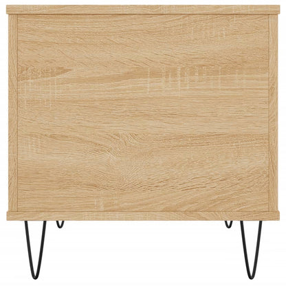 Mesa de centro 60x44,5x45 cm derivados madeira carvalho sonoma