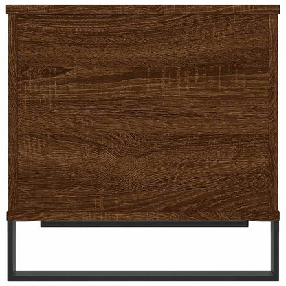 Mesa centro 60x44,5x45 cm derivados madeira carvalho castanho