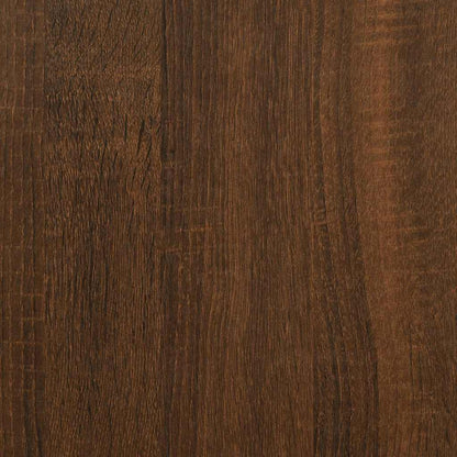 Mesa centro 60x44,5x45 cm derivados madeira carvalho castanho