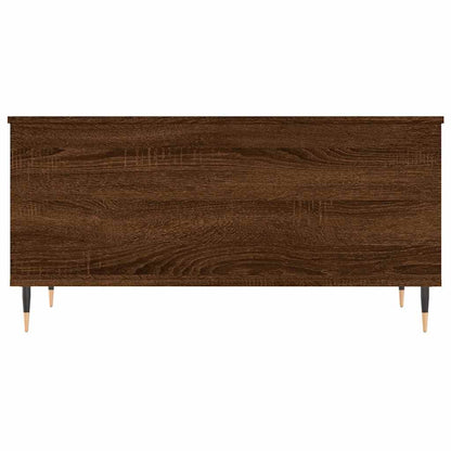 Mesa centro 90x44,5x45 cm derivados madeira carvalho castanho