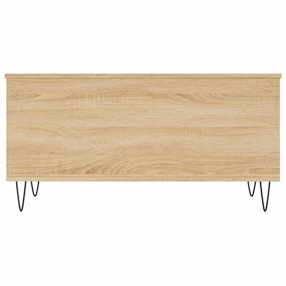 Mesa de centro 90x44,5x45 cm derivados madeira carvalho sonoma
