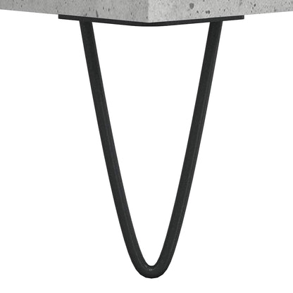 Mesa de centro 90x44,5x45 derivados de madeira cinzento cimento