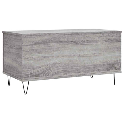 Mesa de centro 90x44,5x45 cm derivados de madeira cinza sonoma