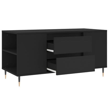 Mesa de centro 102x44,5x50 cm derivados de madeira preto