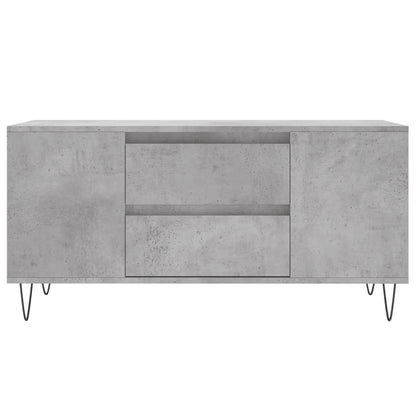 Mesa de centro derivados de madeira cinza cimento