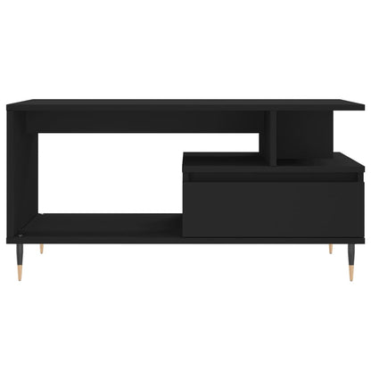 Mesa de centro 90x49x45 cm derivados de madeira preto