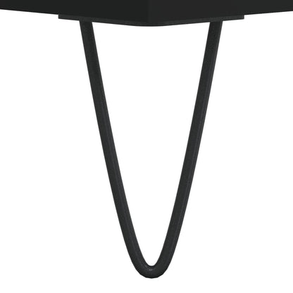 Mesa de centro 90x49x45 cm derivados de madeira preto
