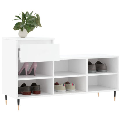 Sapateira 102x36x60 cm derivados de madeira branco