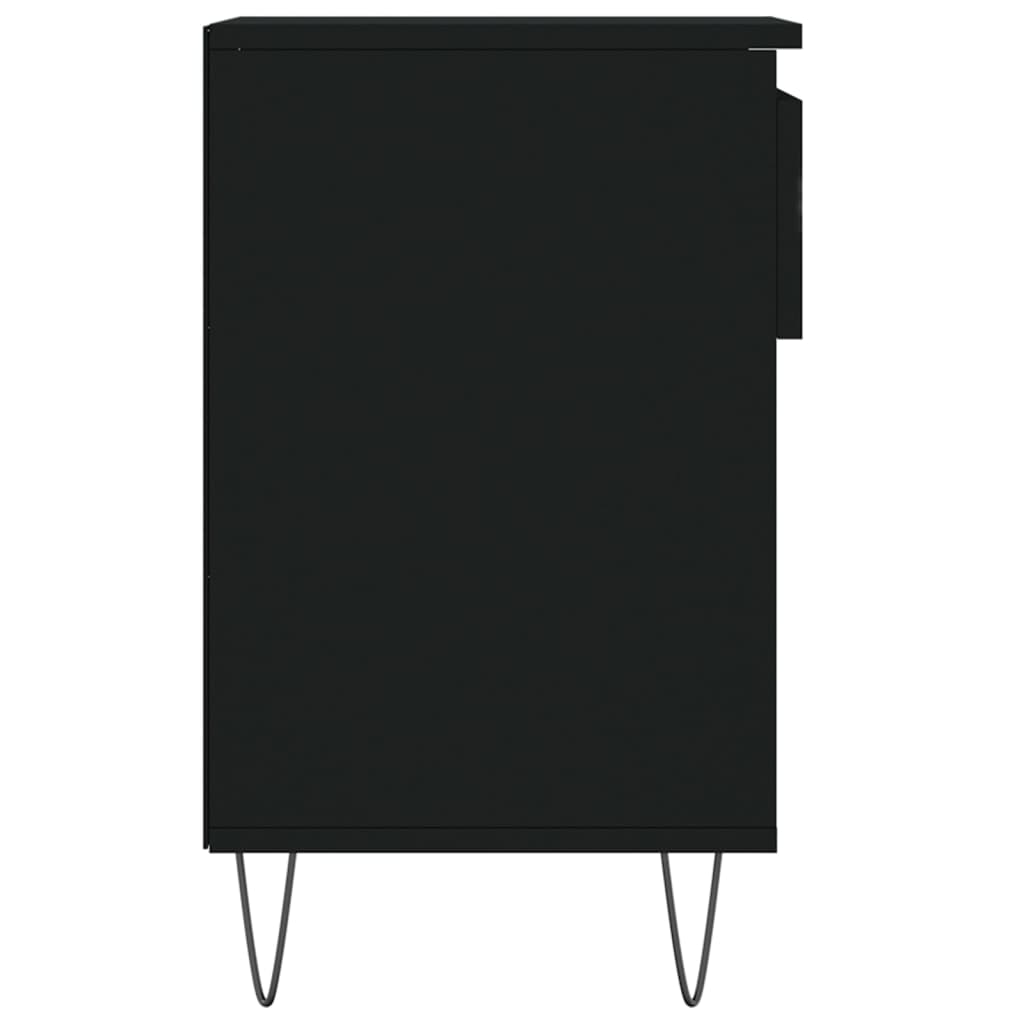 Sapateira 102x36x60 cm derivados de madeira preto