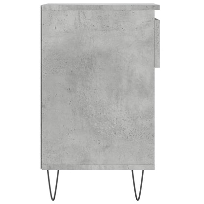 Sapateira 102x36x60 cm derivados de madeira cinzento cimento