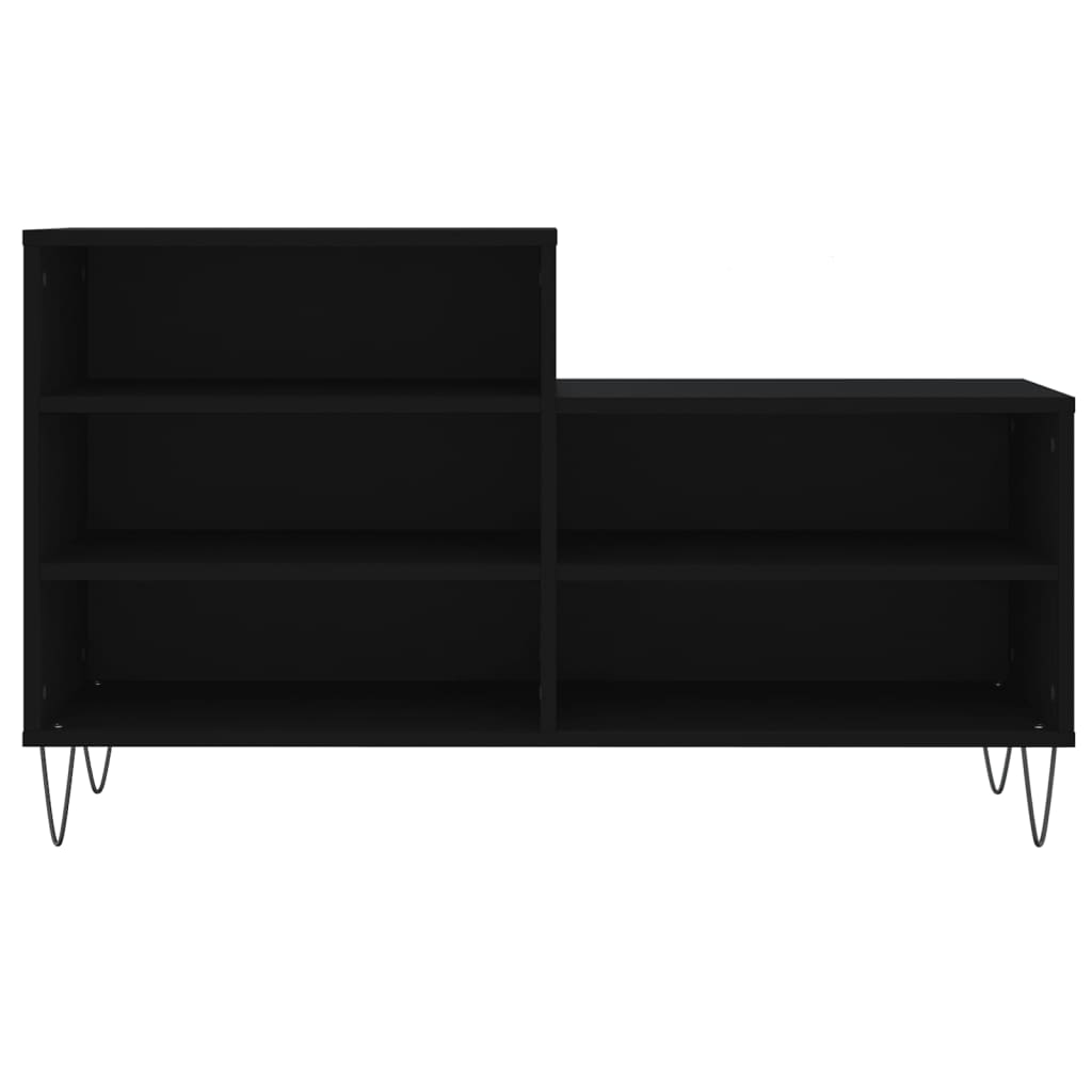 Sapateira 102x36x60 cm derivados de madeira preto