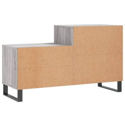 Sapateira 102x36x60 cm derivados de madeira cinzento sonoma