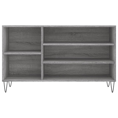 Sapateira 102x36x60 cm derivados de madeira cinzento sonoma