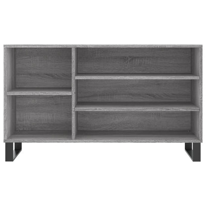 Sapateira 102x36x60 cm derivados de madeira cinzento sonoma