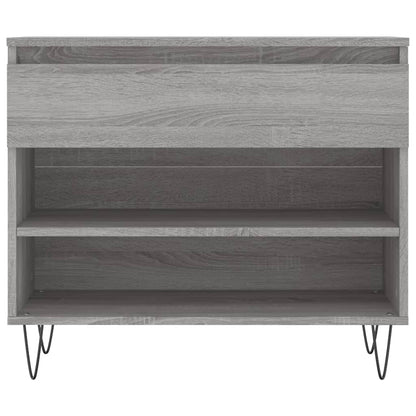 Sapateira 70x36x60 cm derivados de madeira cinzento sonoma