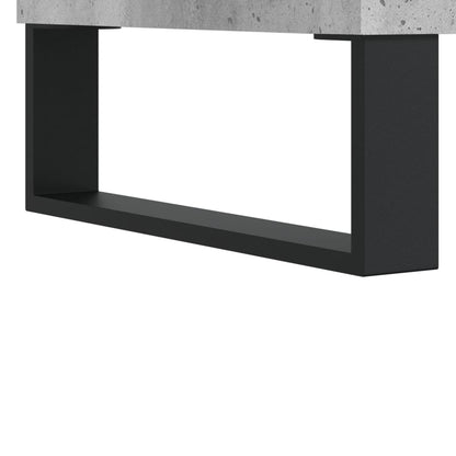 Sapateira 70x36x60 cm derivados de madeira cinzento cimento