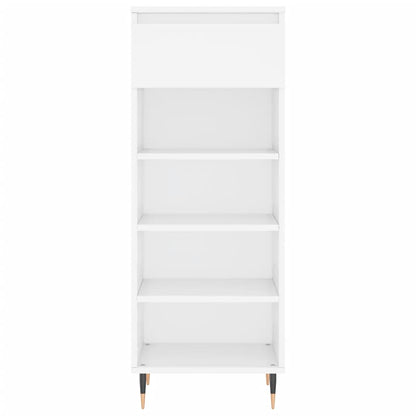 Sapateira 40x36x105 cm derivados de madeira branco brilhante