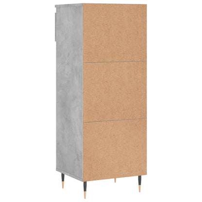 Sapateira 40x36x105 cm derivados de madeira cinzento cimento