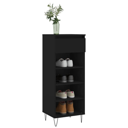 Sapateira 40x36x105 cm derivados de madeira preto