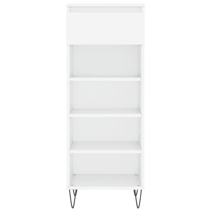 Sapateira 40x36x105 cm derivados de madeira branco brilhante
