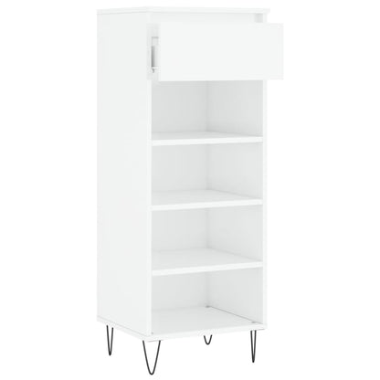 Sapateira 40x36x105 cm derivados de madeira branco brilhante