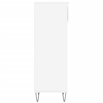 Sapateira 40x36x105 cm derivados de madeira branco brilhante