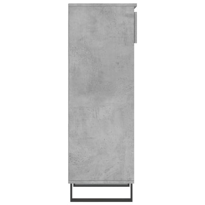 Sapateira 40x36x105 cm derivados de madeira cinzento cimento
