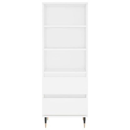 Aparador 40x36x110 cm derivados de madeira branco