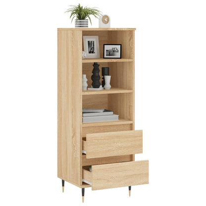 Aparador alto 40x36x110 cm derivados de madeira carvalho sonoma